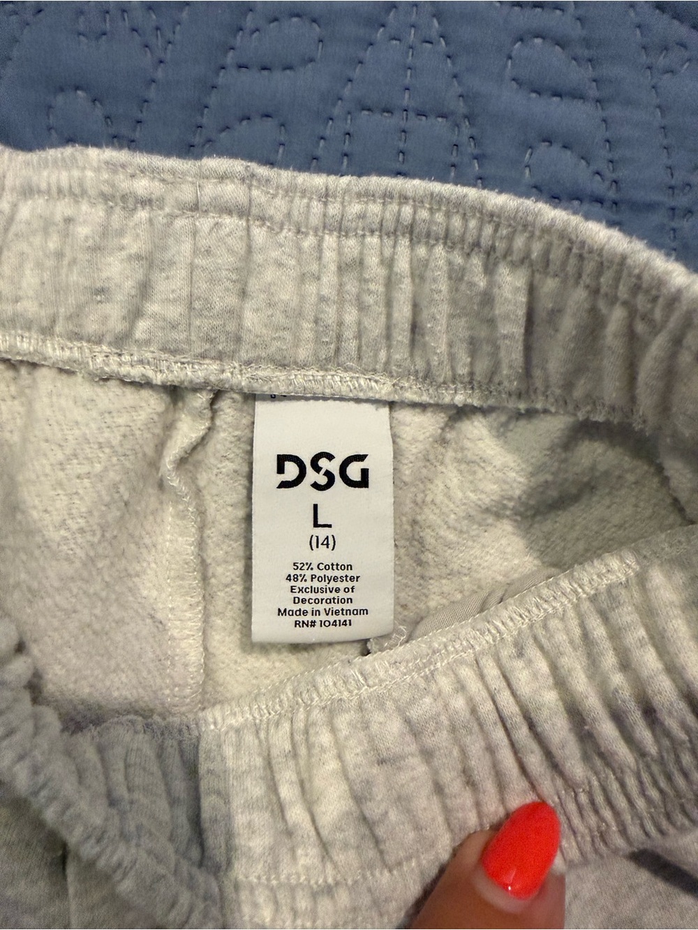 DSG Grey Sweat Shorts - Picture 3 of 4